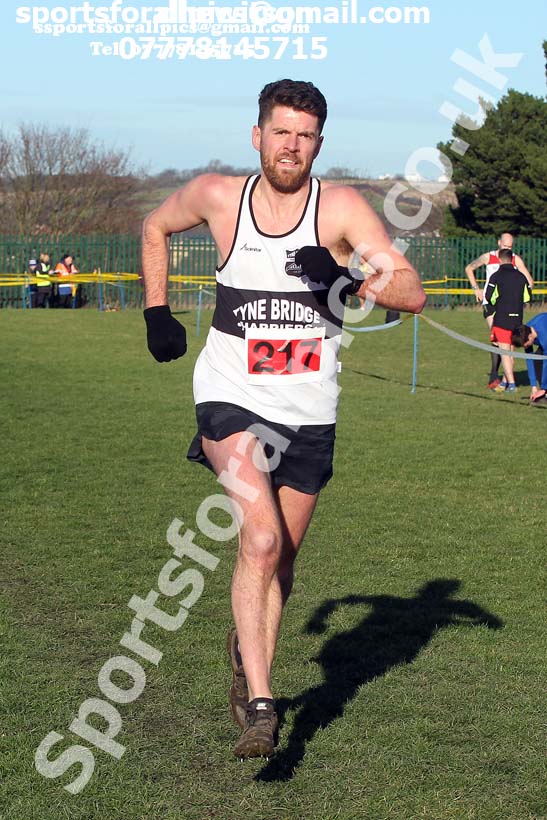 Senior mens 2020 Birtley Cross Country Relay, County Durham.  Photo: David T. Hewitson/Sports for All Pics
